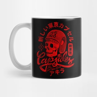 The Capsules, red ink Mug